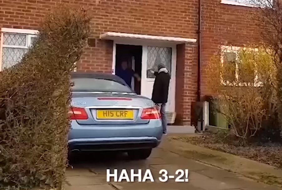 Μύθος: Έκανε 160 χλμ. για να τρολλάρει φίλο του για το Νιούκαστλ-Έβερτον! (vid)