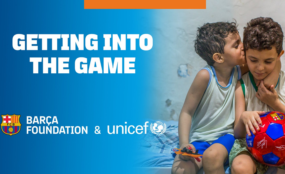 Η Μπαρτσελόνα μετατρέπει τους καταυλισμούς στη Λέσβο σε γήπεδα! (vid)