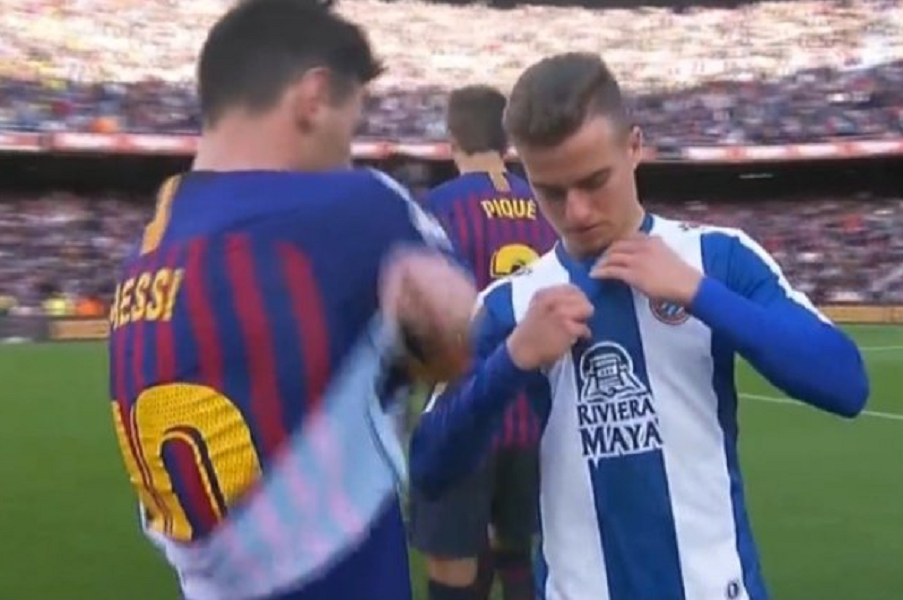 Άλλαξε φανέλα με τον Μέσι και του ζητούν να φύγει από την Εσπανιόλ!