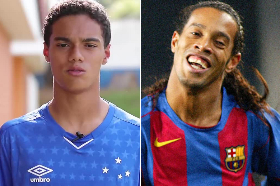 Ο γιος του Ροναλντίνιο έκρυψε την ταυτότητα του και υπέγραψε στην Κρουζέιρο!