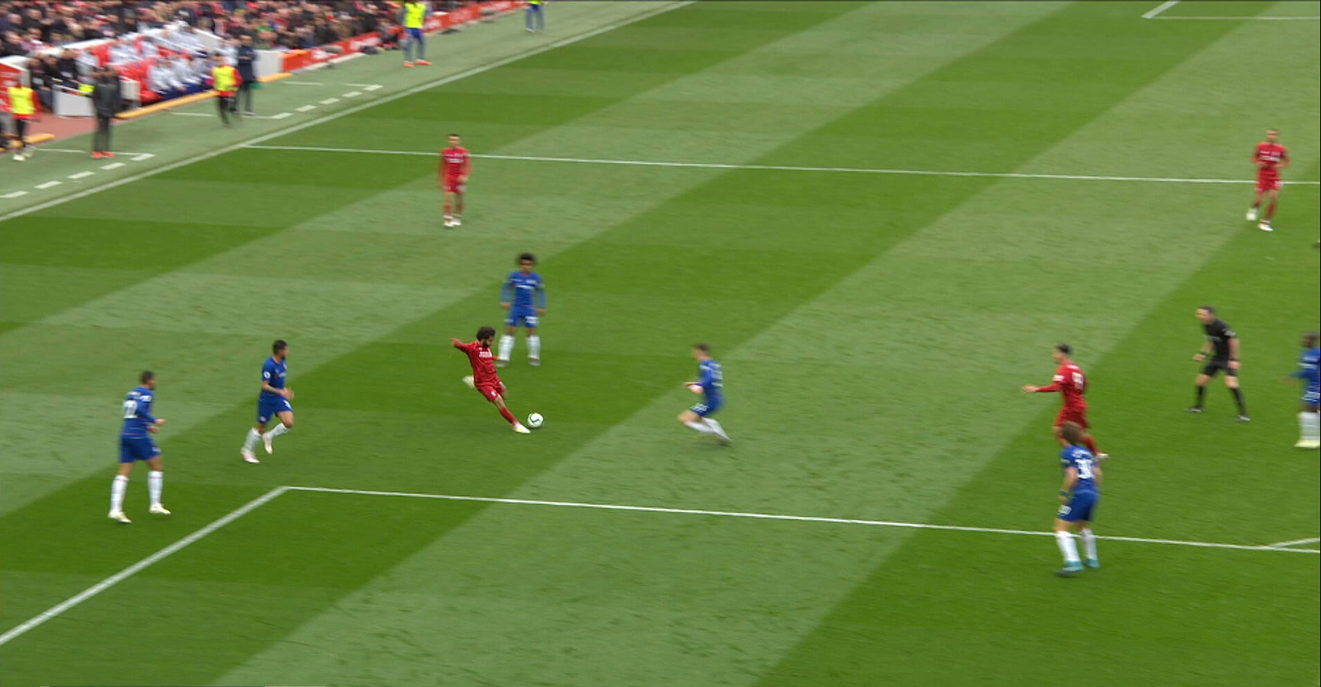 «Ρουκέτα» ο Σαλάχ και… παράνοια στην κερκίδα (vid)