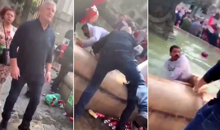 Η χοντροκομμένη φάρσα των φίλων της Λίβερπουλ σε ηλικιωμένο! (vid)