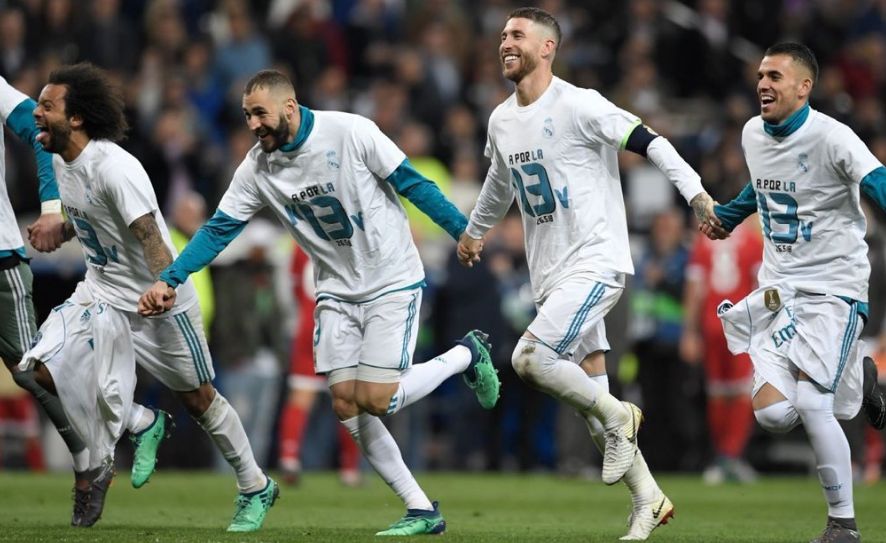 Ξανά και ξανά και ξανά Βασίλισσα η Ρεάλ! (vid)