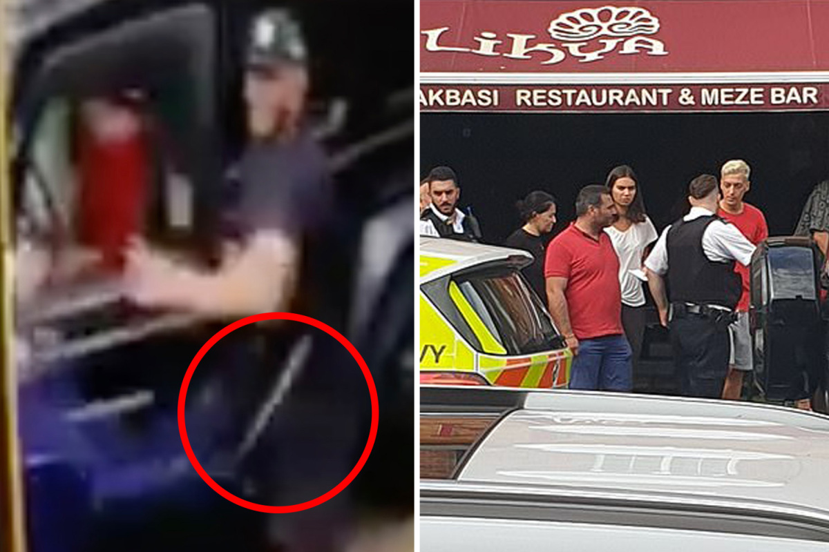 Σοκ: Επίθεση με μαχαίρι στον Οζίλ (vid)