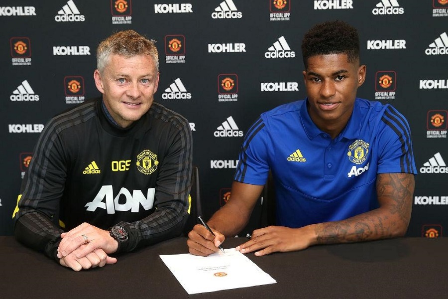 Γιουνάιτεντ: “Έδεσε” και επίσημα τον Ράσφορντ! (pic)