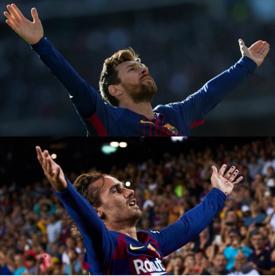 Γκριεζμάν: δεν αντέγραψα τον Μέσι! (vid+pic)