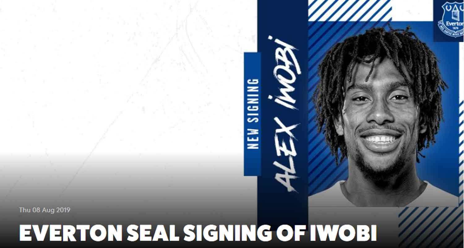 Επίσημο: Στην Έβερτον ο Ιγουόμπι