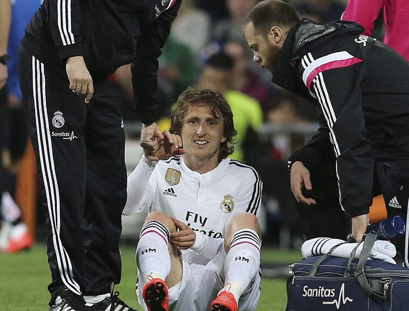 Γύρισε τραυματίας ο Μόντριτς!