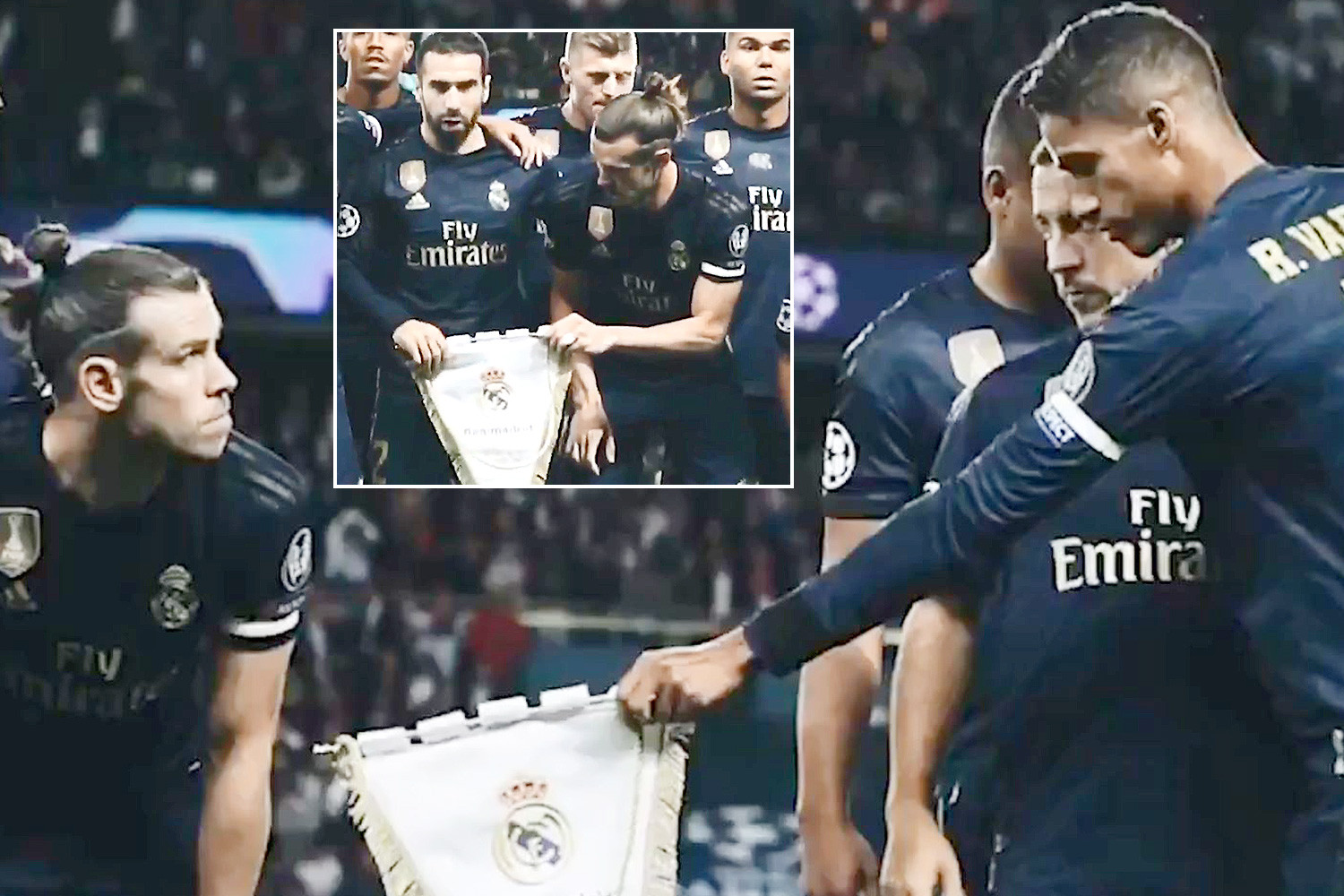 Απίστευτο! Ο Μπέιλ αρνήθηκε να κρατήσει το σύμβολο της Ρεάλ!(vid)