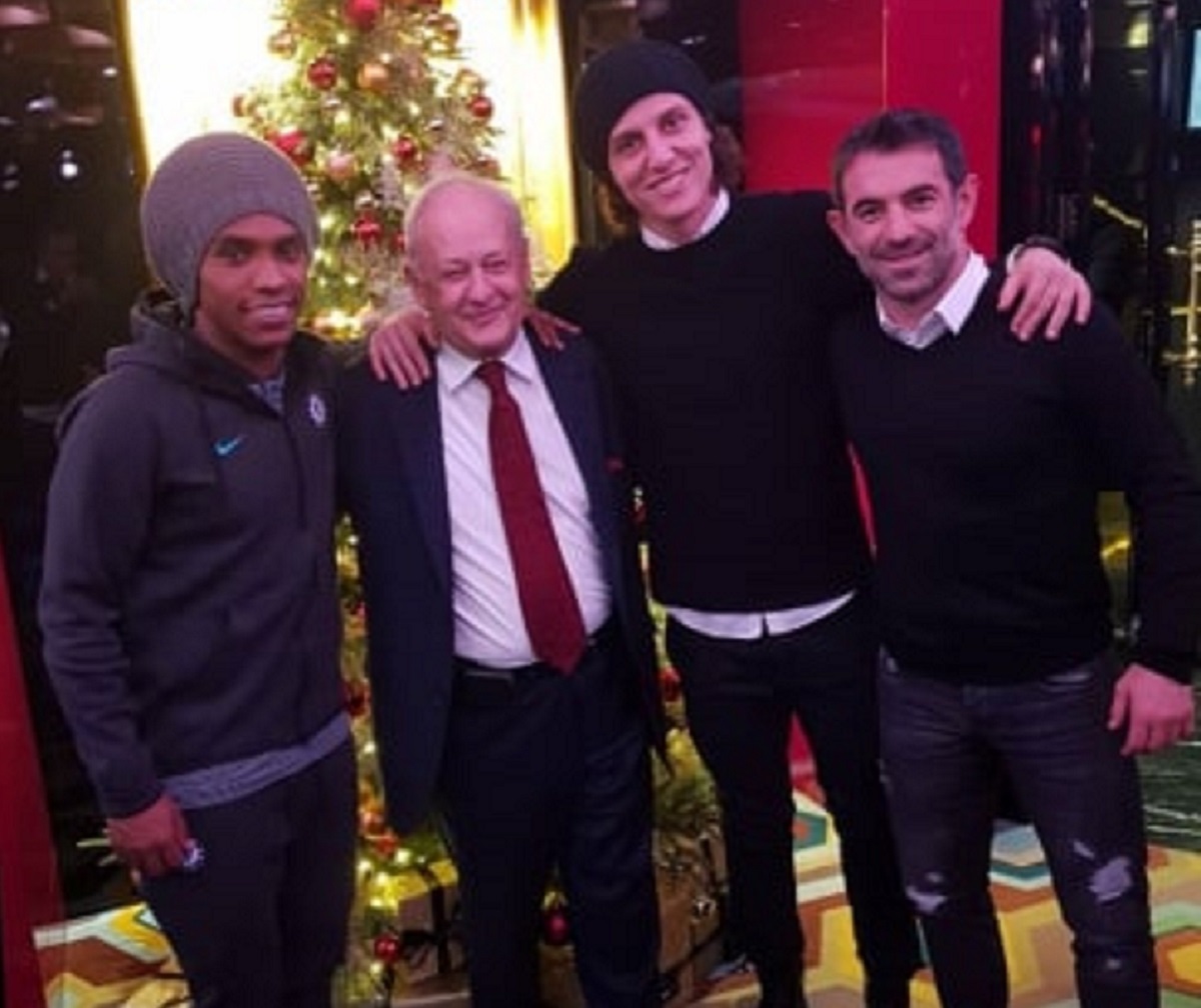 Στο Λονδίνο παρέα με Ουίλιαν και Νταβιντ Λουιζ ο Καραγκούνης (pic)