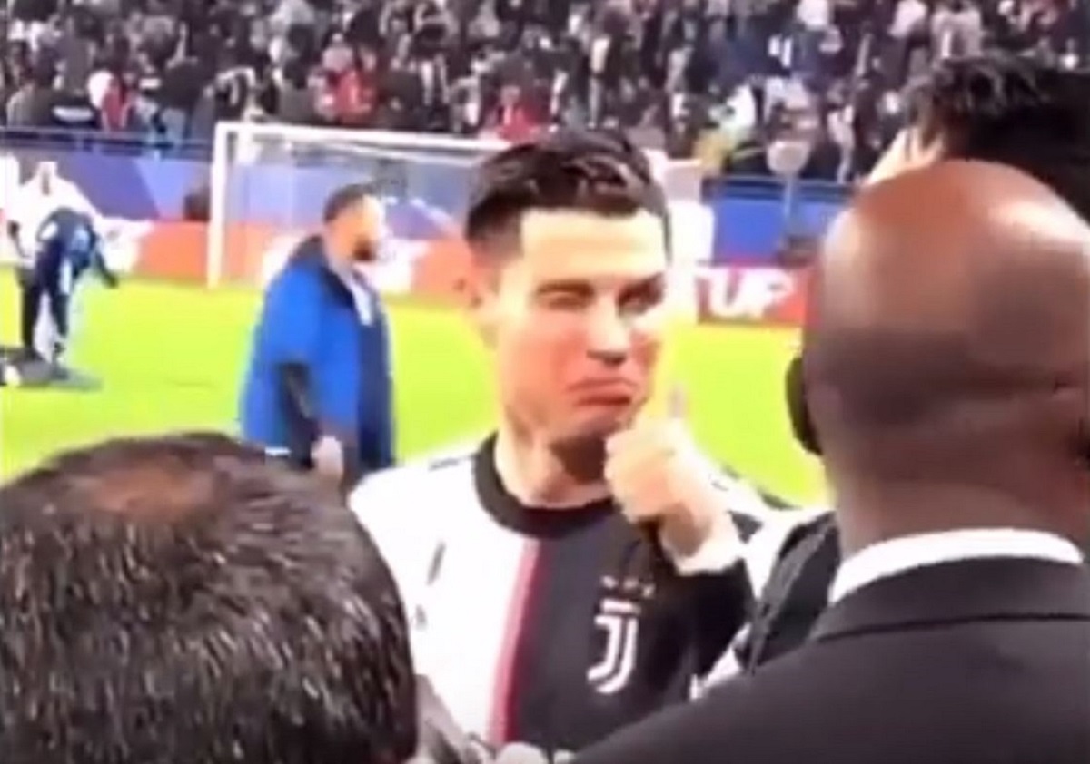 «Βράχος» ο Ρονάλντο, δεν αντέδρασε στο πικάρισμα των οπαδών της Λάτσιο! (vid)