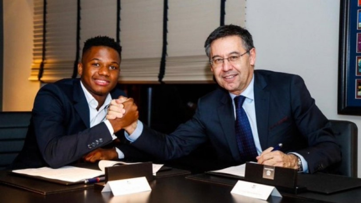 Νέο συμβόλαιο με αστρονομική ρήτρα στη Μπαρτσελόνα ο Φατί!