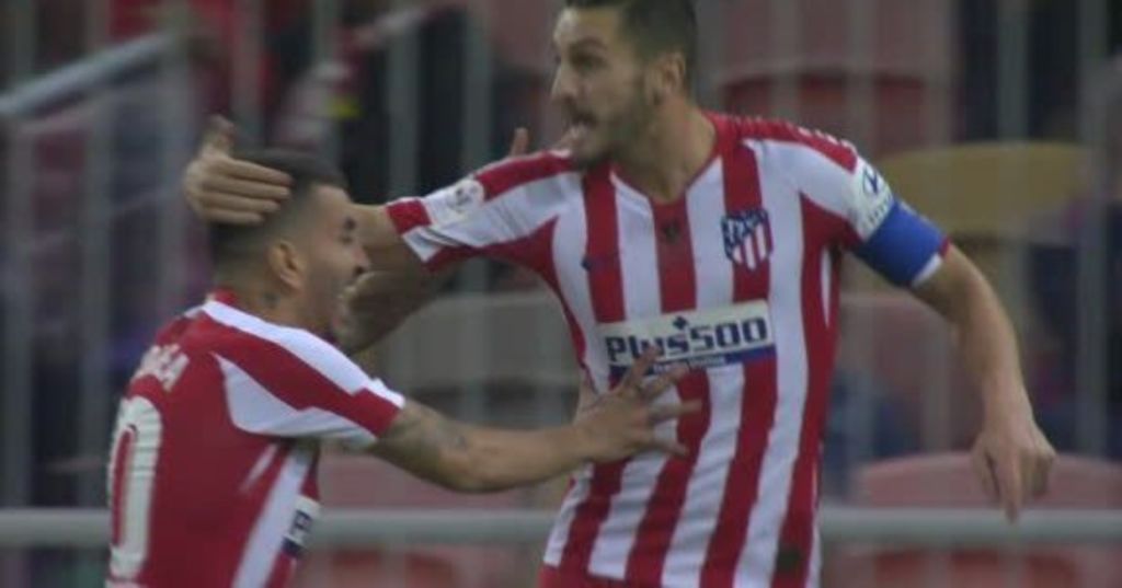 Γκολ…από τα αποδυτήρια ο Κόκε και 0-1 για την Ατλέτικο (video)