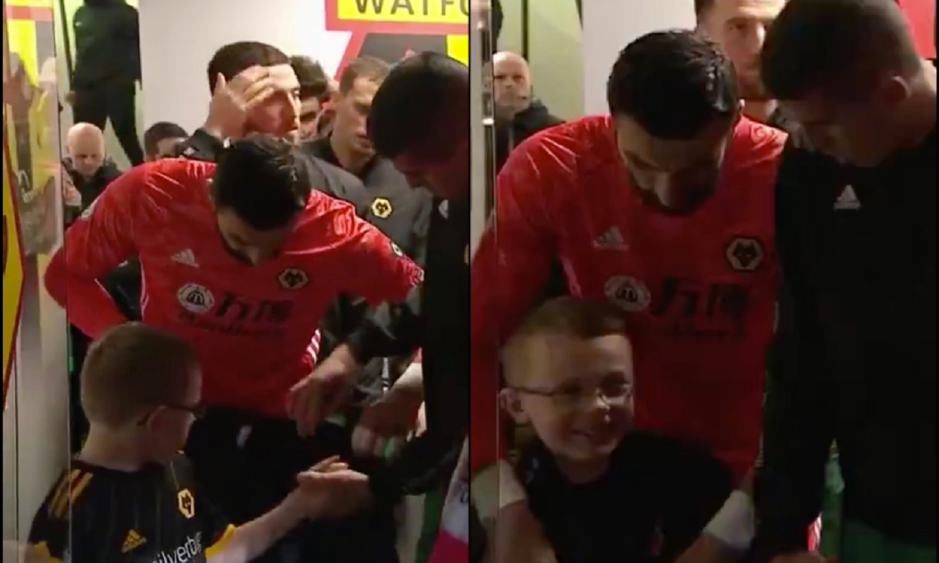 Ο Πατρίσιο έδωσε τη ζακέτα του σε πιτσιρικά που κρύωνε! (vid)