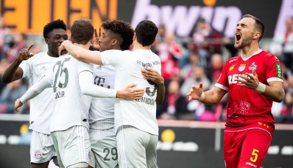 Περίπατος της Μπάγερν στην Κολωνία με 4-1!