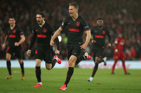 Ατλέτικο πανηγυρισμος