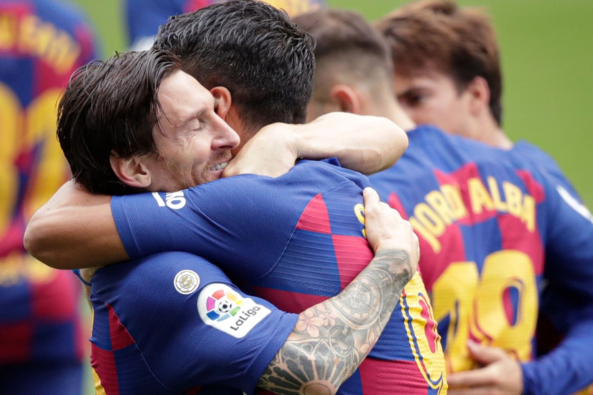 Ξεπέρασε το σοκ της ισοφάρισης με κλασσικό γκολ Σουάρεζ (vid)