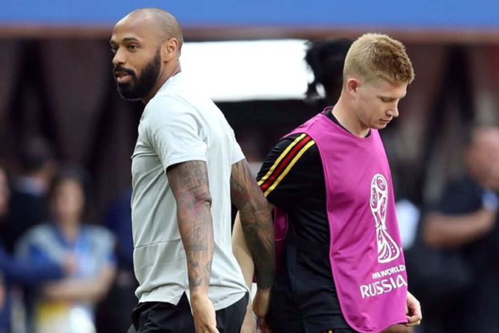 Ντε Μπρόινε: Η μεγάλη «κόντρα» με τον Τιερί Ανρί!