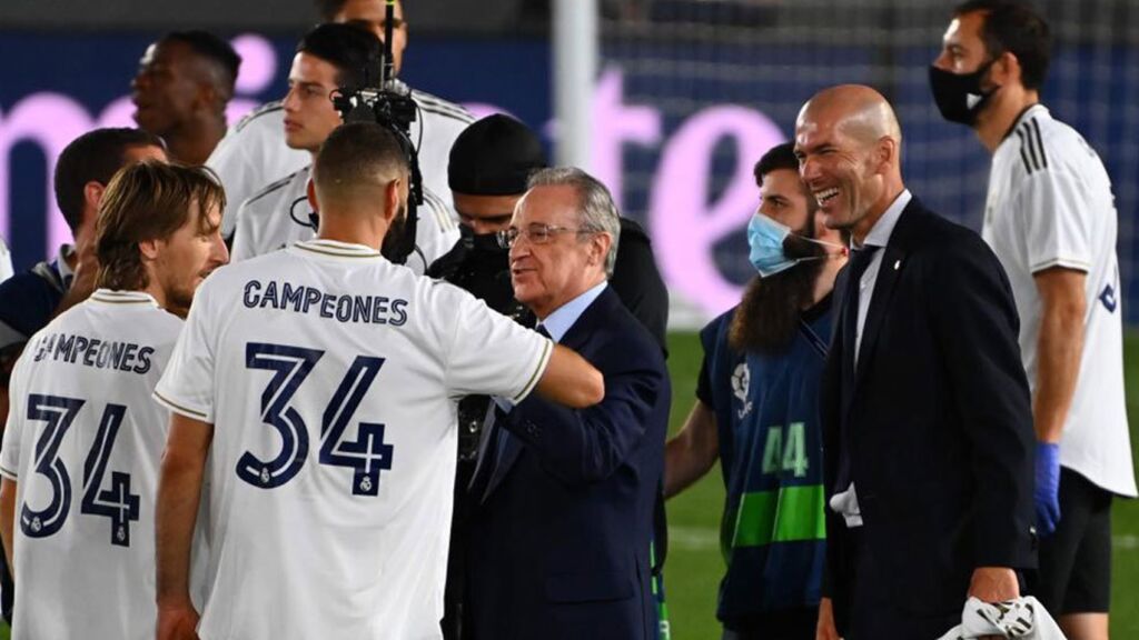 Πέρεθ σε Ζιντάν: “Εδώ θα μείνεις για πολλά χρόνια”