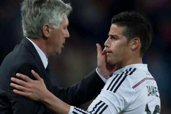 Κάρλο Αντσελότι Χάμες Ροντρίγκεζ