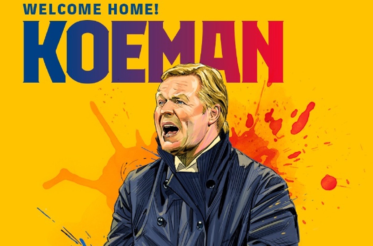 Η Μπαρτσελόνα παρουσίασε τον Ρόναλντ Κούμαν!(vids)