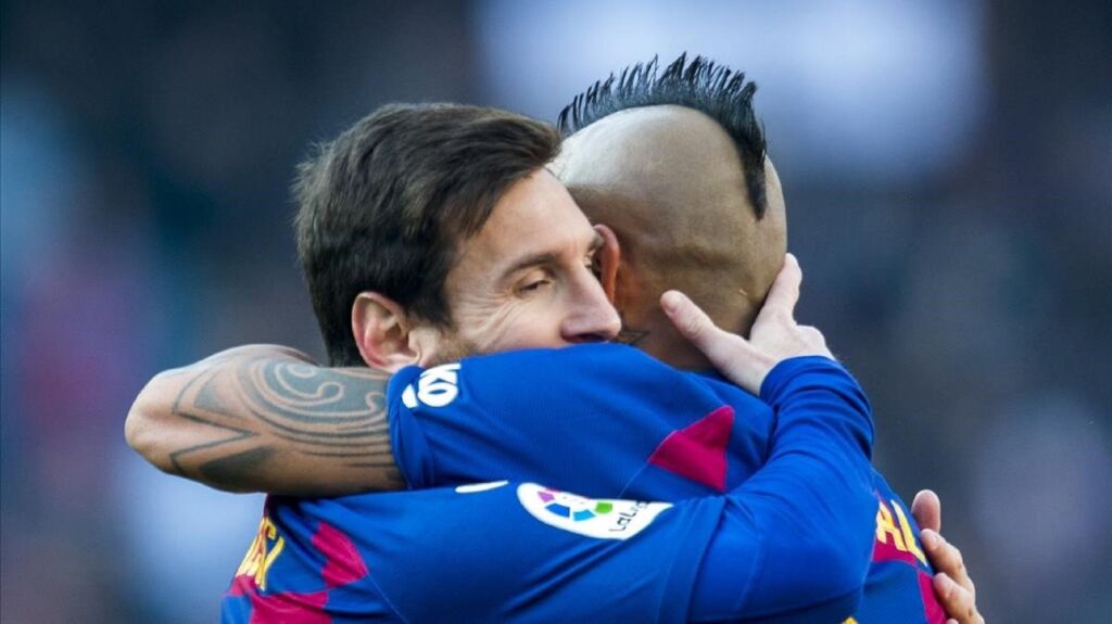 Μέσι σε Βιντάλ: «Αντίο, θα ανταμώσουμε και πάλι»