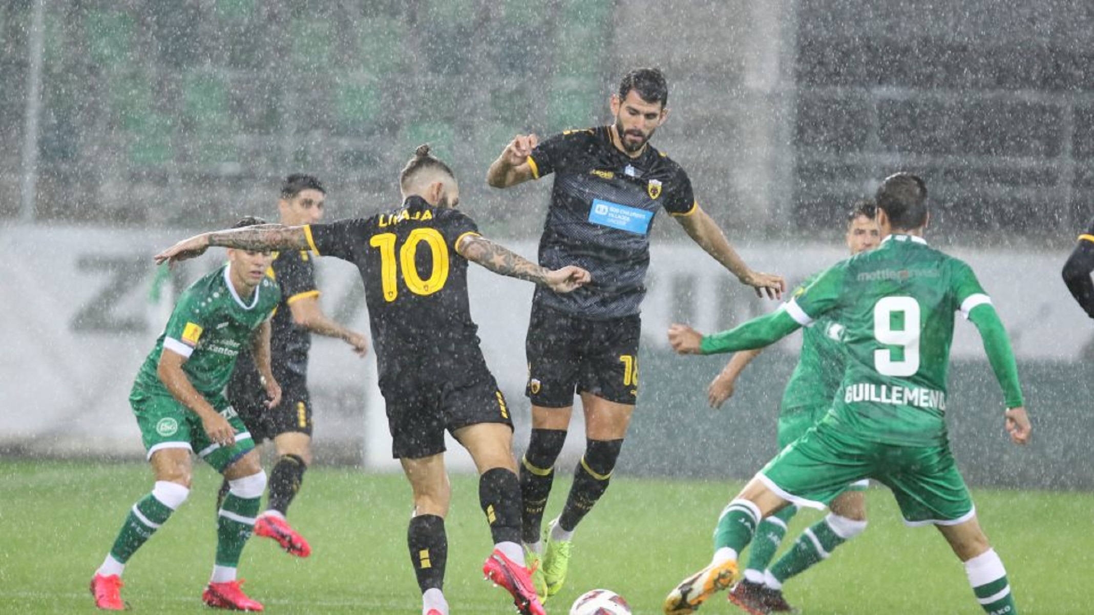 Δεν την φοβάται τη βροχή η ψυχωμένη ΑΕΚ!