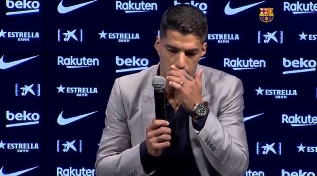 Το αντίο του Σουάρες στην Μπαρτσελόνα (vid)