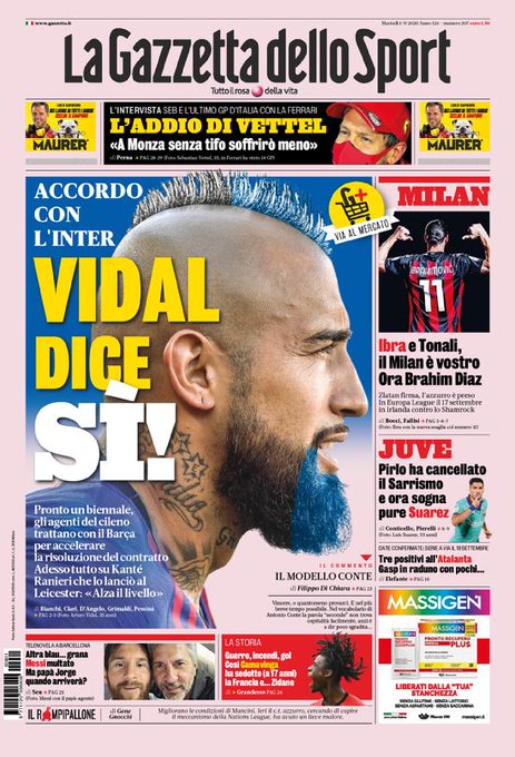 "Φευγάτος" όσο δεν πάει ο Βιντάλ!