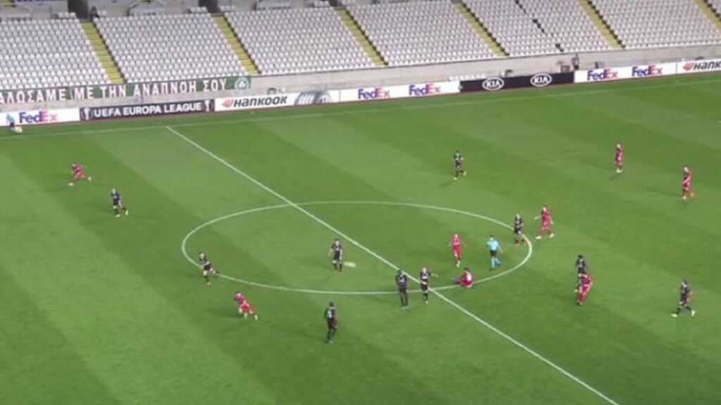 Απίθανο γκολ στην Κύπρο πίσω από τη σέντρα (vid)