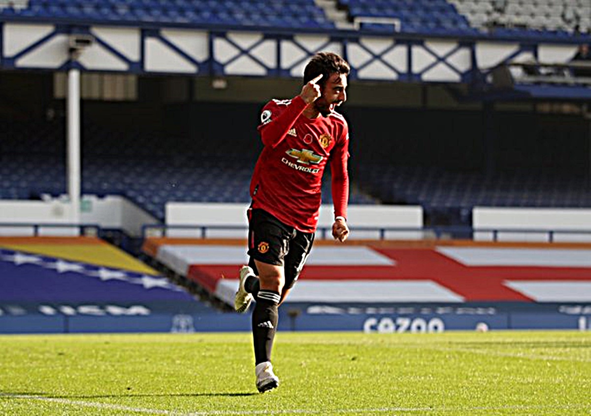 Κατοστάρισε ο Μπρούνο Φερνάντες κόντρα στην Έβερτον! (pic & vid)