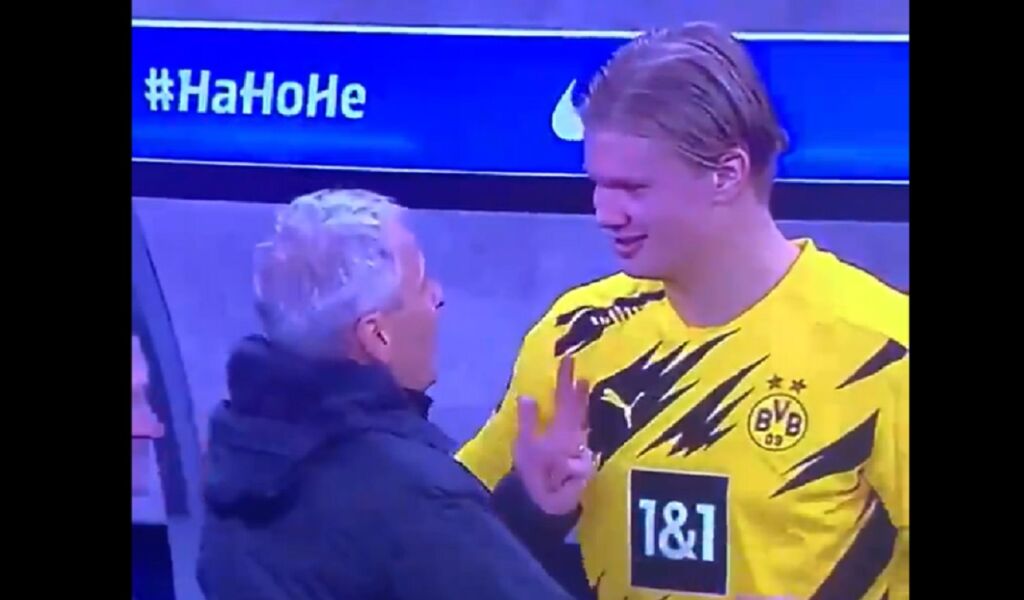 Ο Φαβρ έχασε το μέτρημα με τα γκολ του Χάαλαντ!(vid)