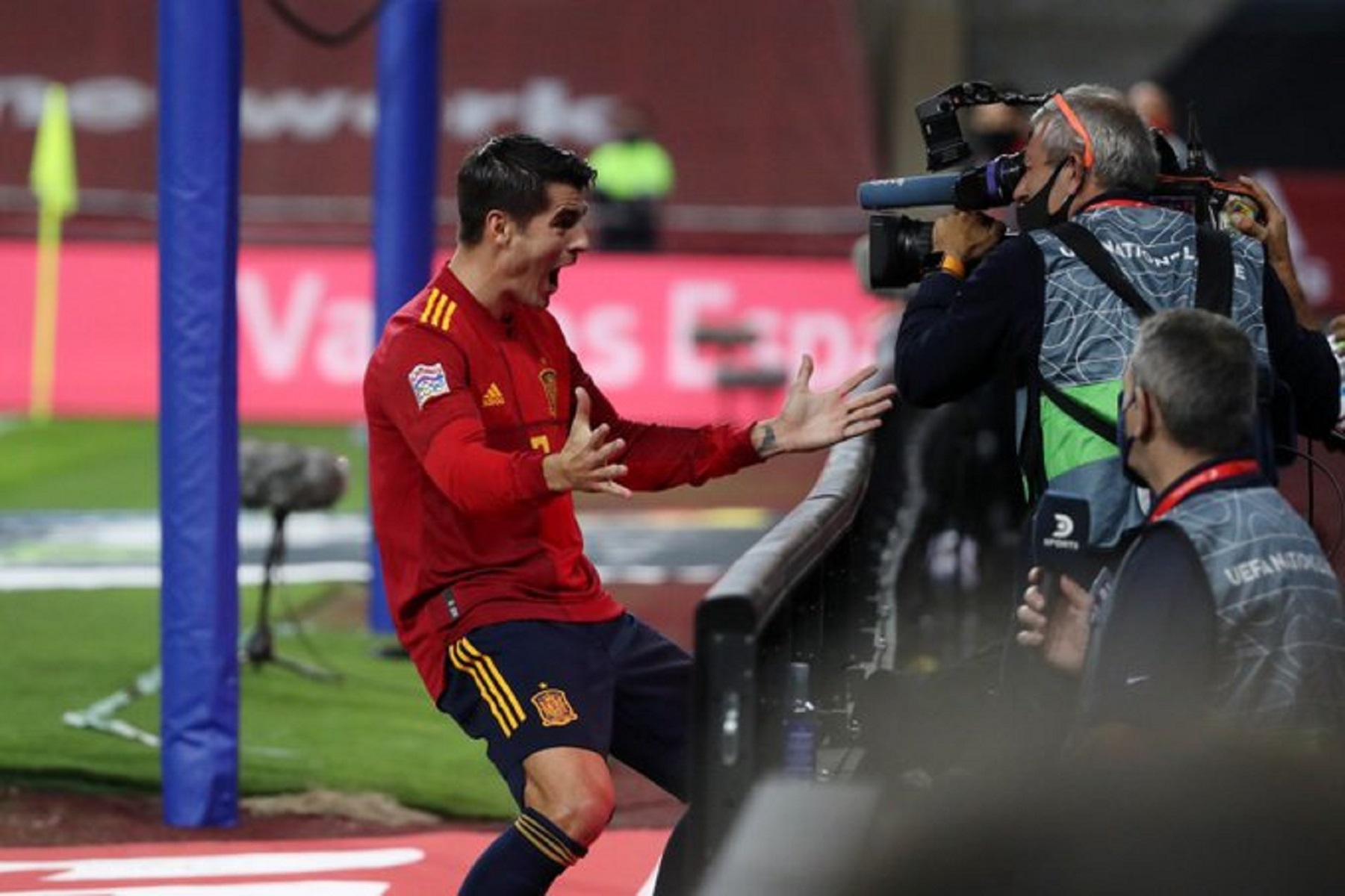 «Ζεματάει» ο Μοράτα – Σκόραρε κόντρα στους Γερμανούς (vid)