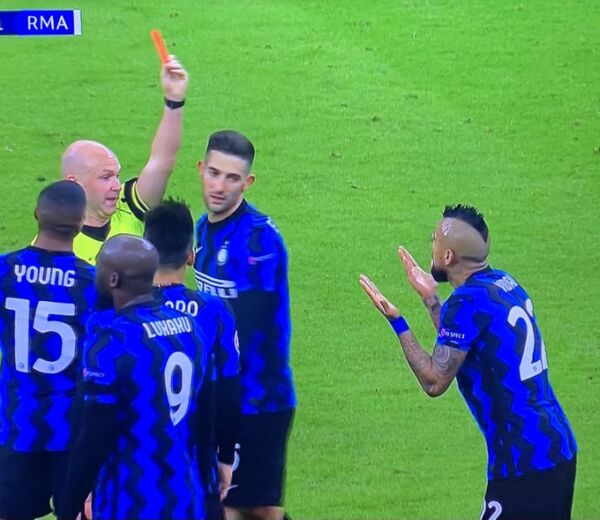 η αποβολή που κέρδισε η Ρεάλ