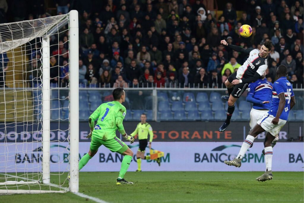 Όταν ο Κριστιάνο «πέταξε» στον ουρανό της Γένοβας (vid)