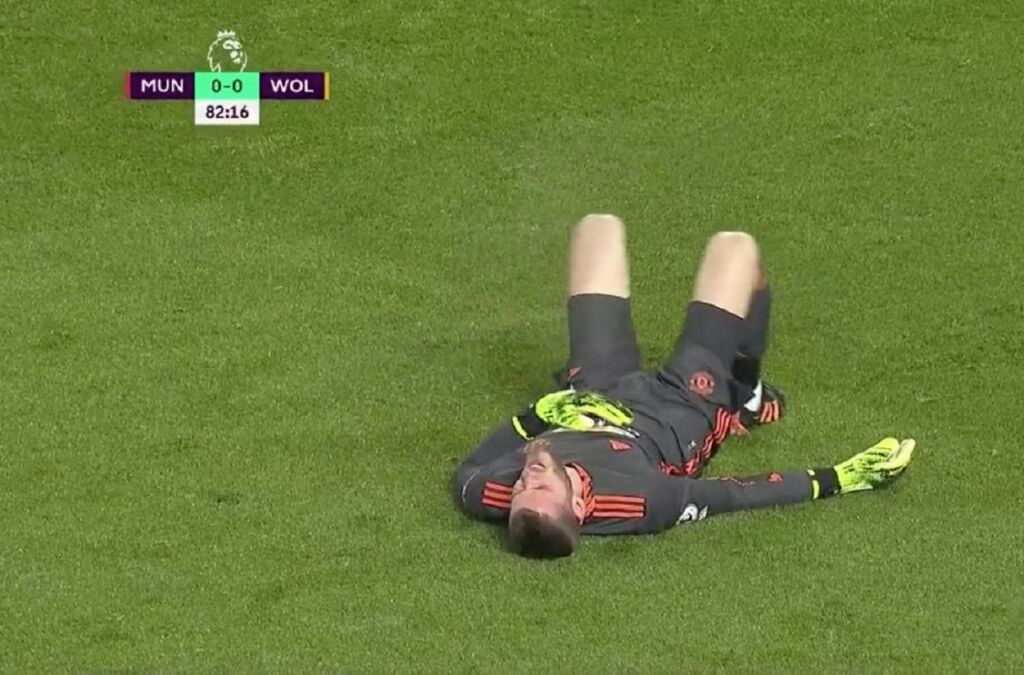 Ο Ντε Χέα έπεσε πάνω στο τανκ και τα βρήκε σκούρα!(vid)