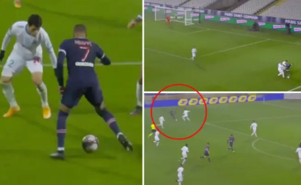 Ο Εμπαπέ “Νειμαρίζει” επικίνδυνα και χωρίς επιτυχία (vid)