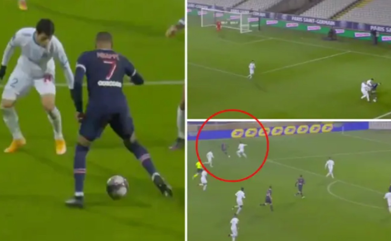 Ο Εμπαπέ “Νειμαρίζει” επικίνδυνα και χωρίς επιτυχία (vid)