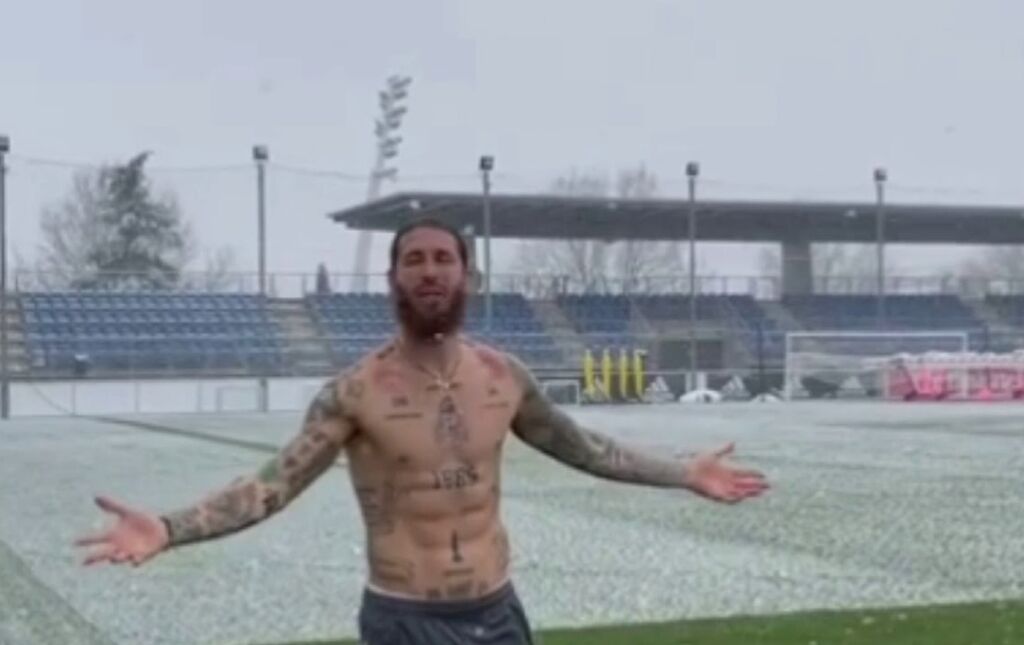 Ο Ράμος έπαθε… Ζλάταν στα χιόνια! (vid)