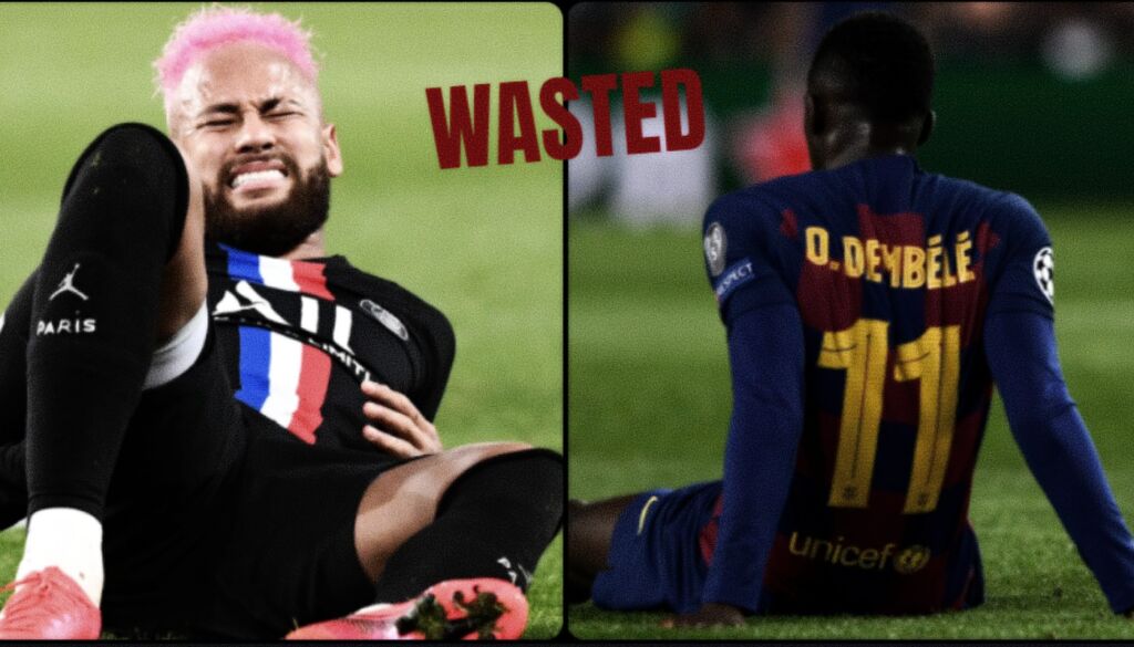 Ντεμπελέ – Νεϊμάρ με διαφορά οι πιο γυάλινοι σούπερ σταρ