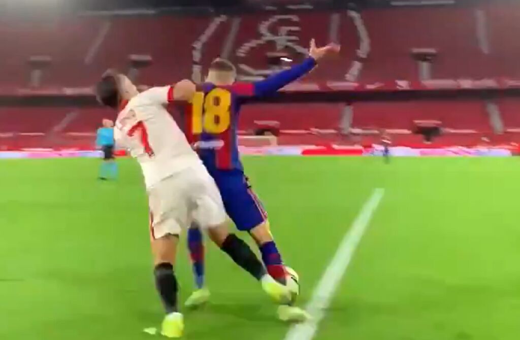 Το πέναλτι που ζήτησε η Μπαρτσελόνα στη Σεβίλλη (vid)