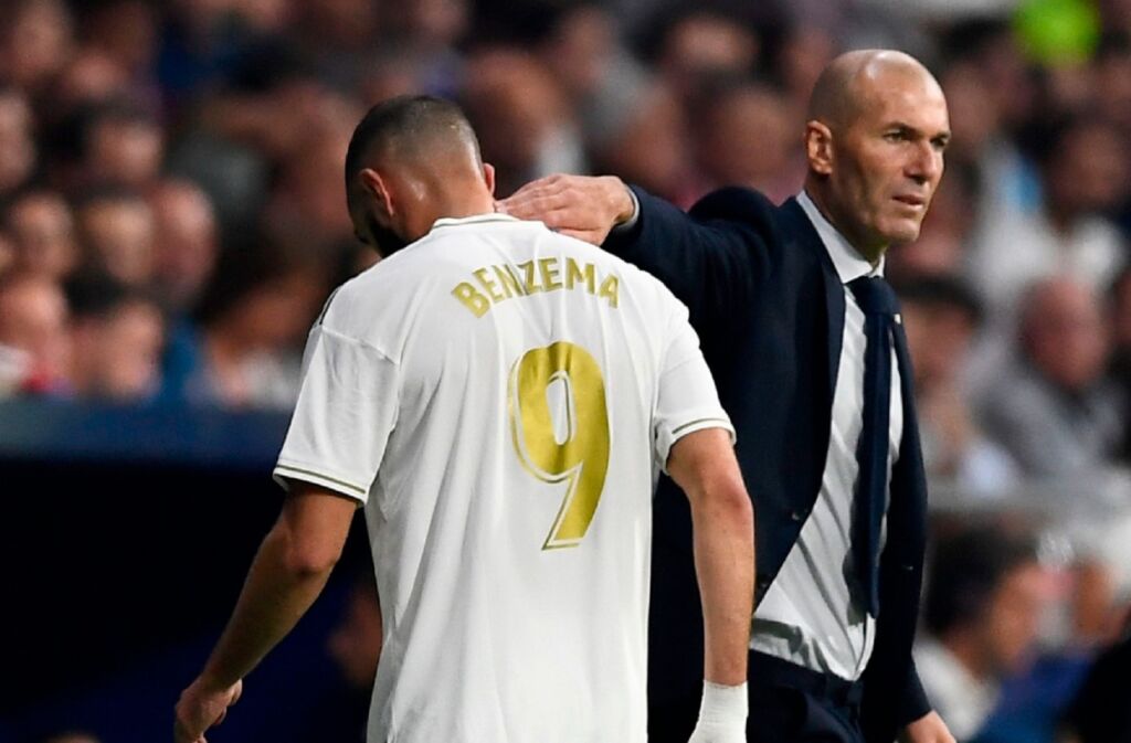 Ζιντάν: «Δεν παίζει ούτε με Αταλάντα ο Μπενζεμά»