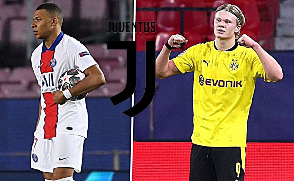 Η Γιουβέντους «τραβάει τα μαλλιά της» με Μπαπέ και Χάαλαντ! (pic)