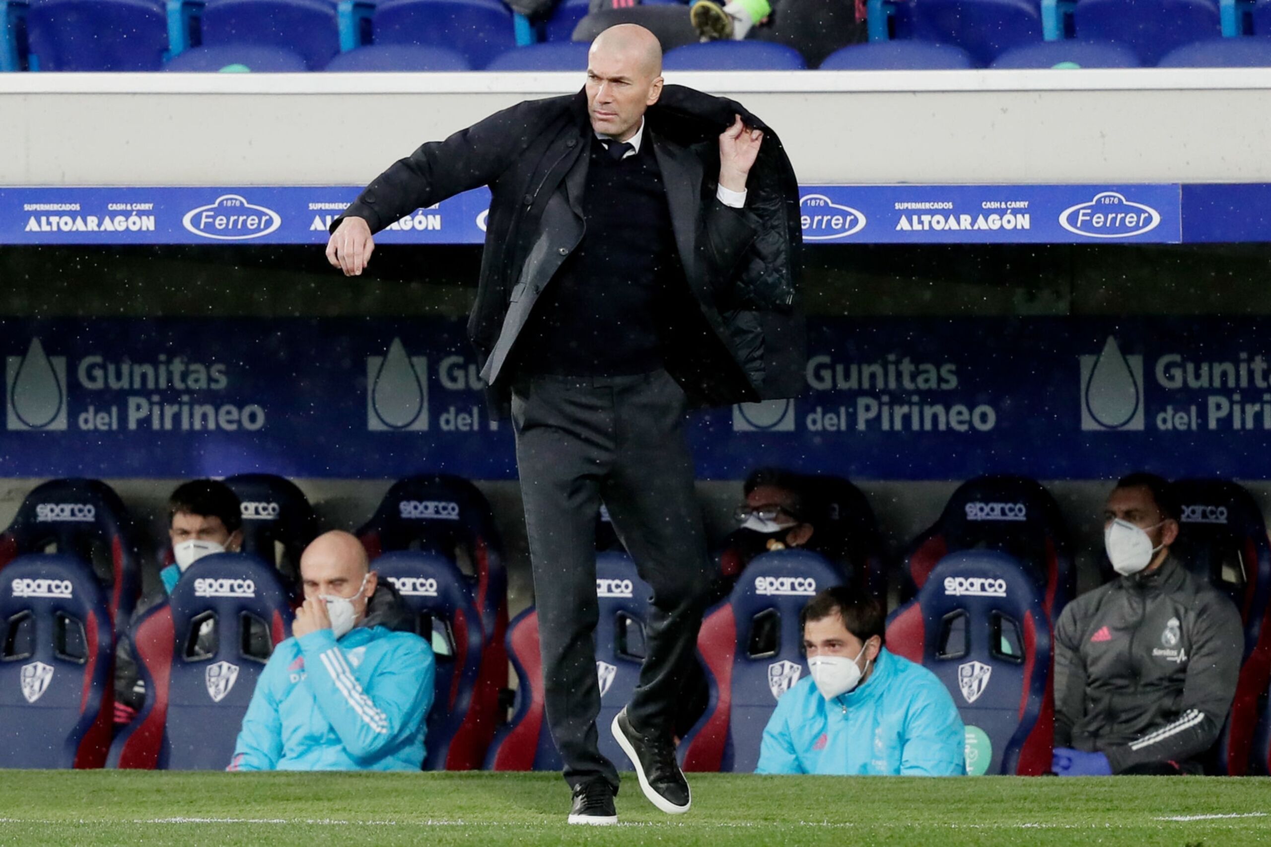 Ζιντάν: «Μια ομάδα σαν τη Ρεάλ, δεν τα παρατάει ποτέ»