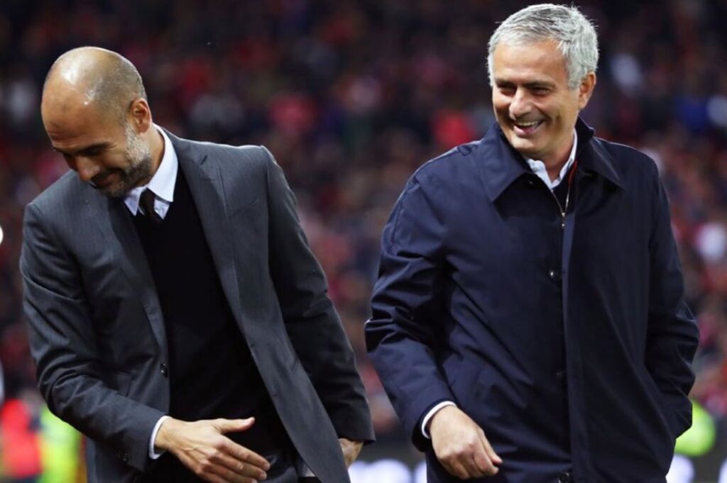 «Τρώει τη σκόνη» του Γκουαρδιόλα ο Μουρίνιο (pic)