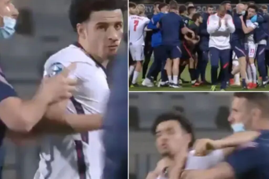 Εκτός εαυτού ο Κέρτις Τζόουνς – Χίμηξε στους Κροάτες (vid)