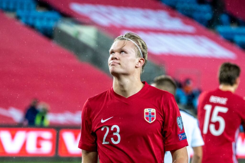 Ο Χάαλαντ είναι αγνώριστος με την εθνική Νορβηγίας