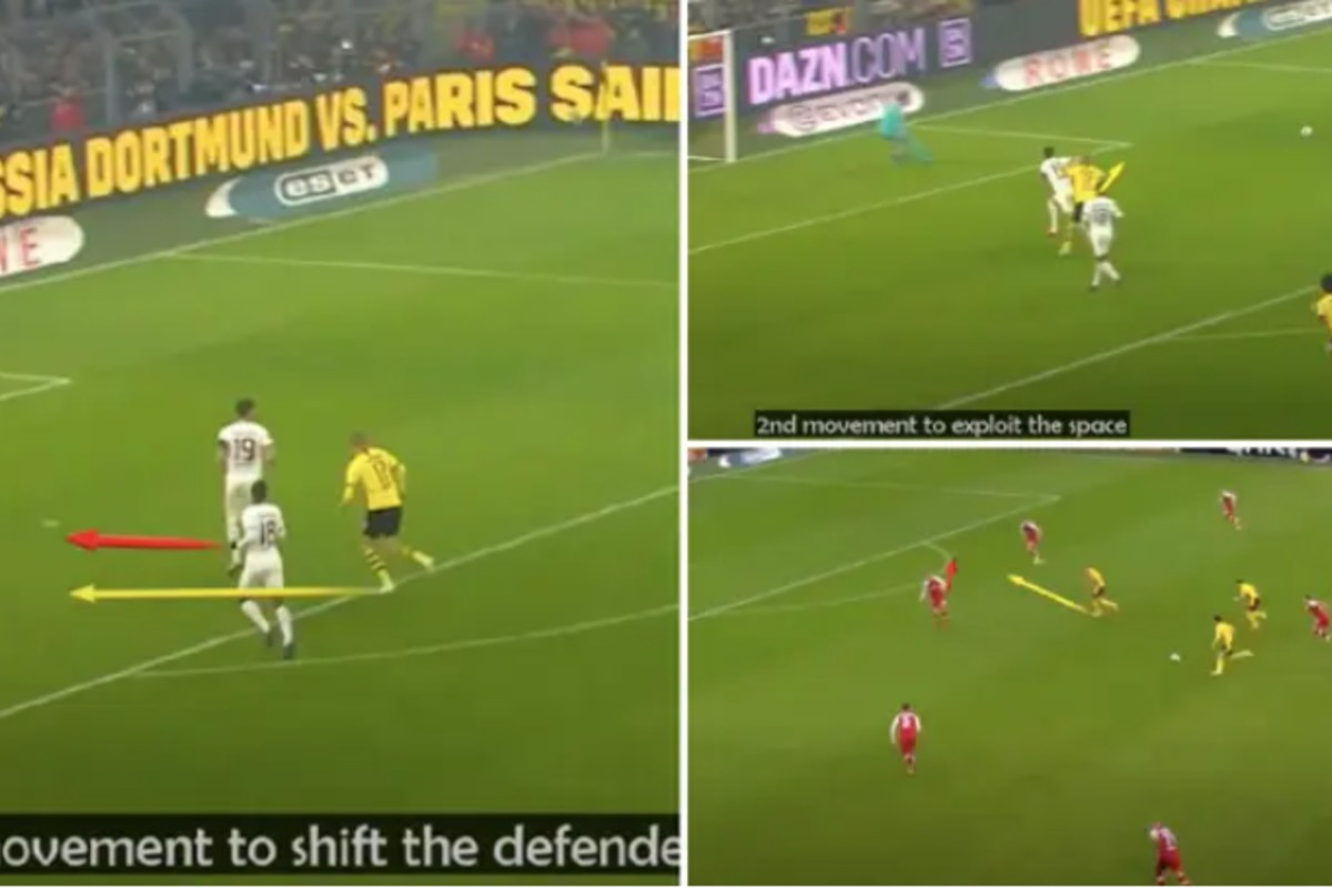 Ο Χάαλαντ έχει τελειοποιήσει την κίνηση του φορ (vid)