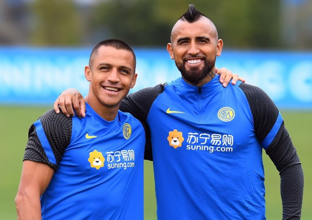 Βιδάλ και Σάντσες έγιναν «πέτρα» από τη γυμναστική! (pic)