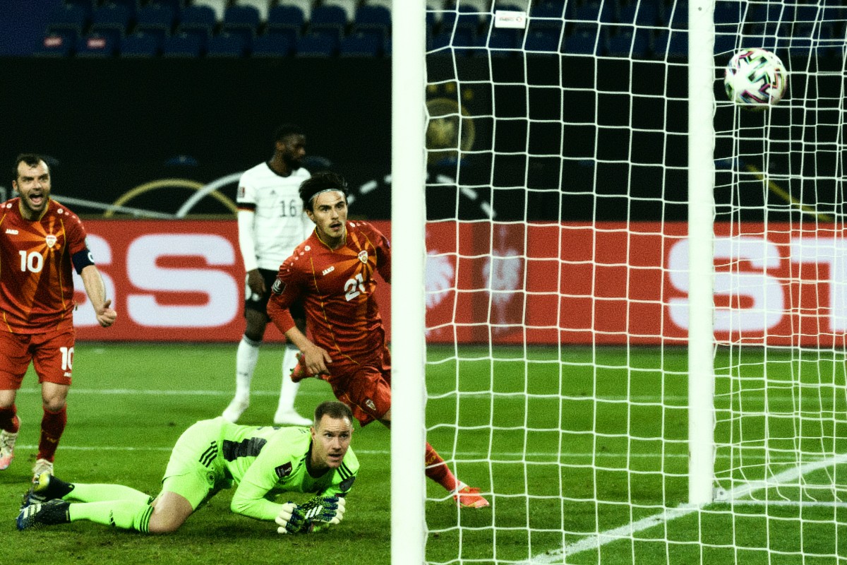 Η Γερμανία υπέστη ιστορικό κάζο από τη Β. Μακεδονία